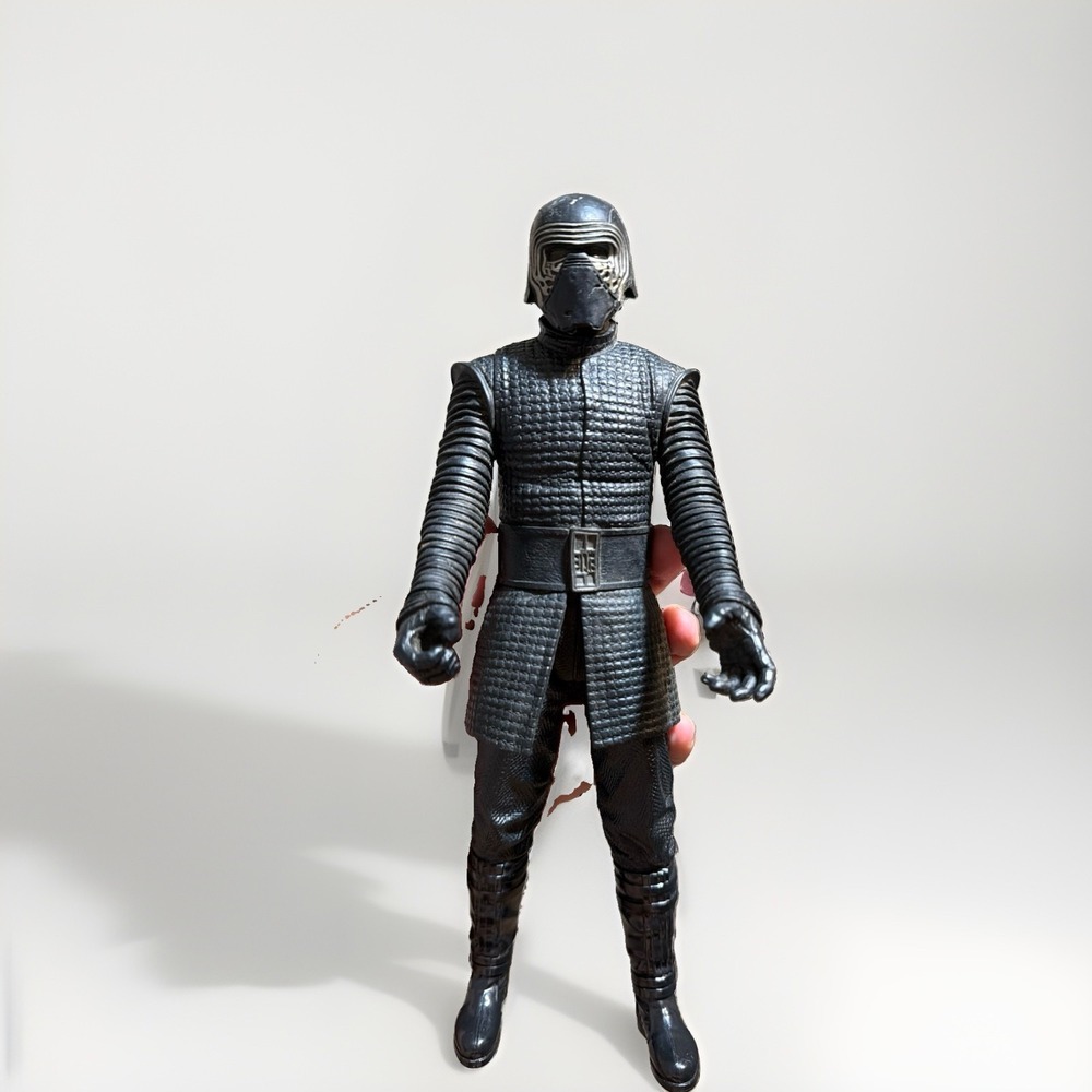 Star Wars Kylo Ren Action Figure 12 Inch Hasbro Force Awakens Used